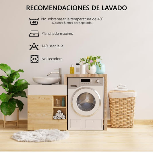 Degrees Home - Collection - Funda de Almohada - Microfibra extrasuave - Funda de Almohada 100% Poliéster - 105 cm